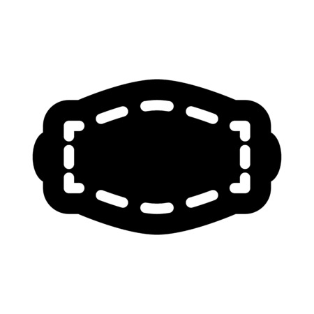 designer border frameのイラスト素材