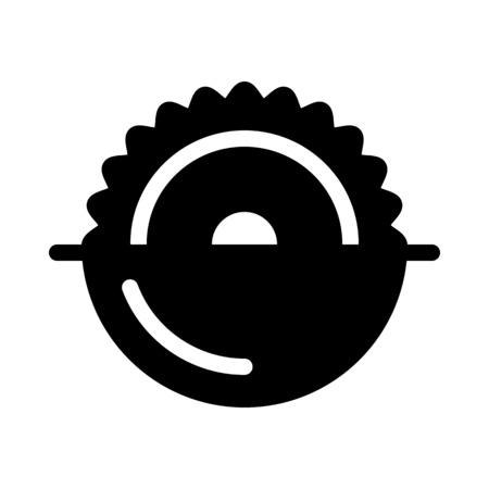 Rotating Disc Cutterのイラスト素材