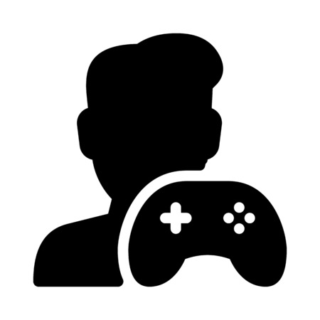 Gamerのイラスト素材