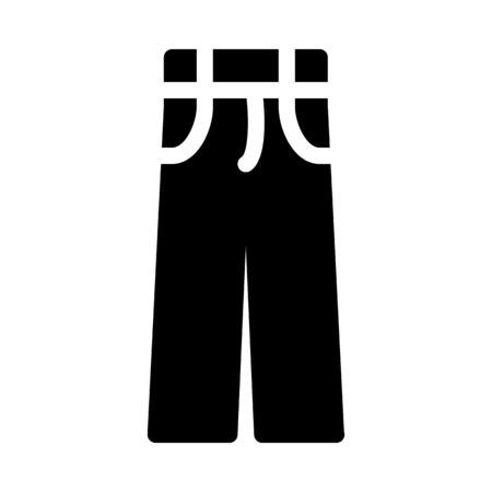 Trendy Stylish Jeansのイラスト素材
