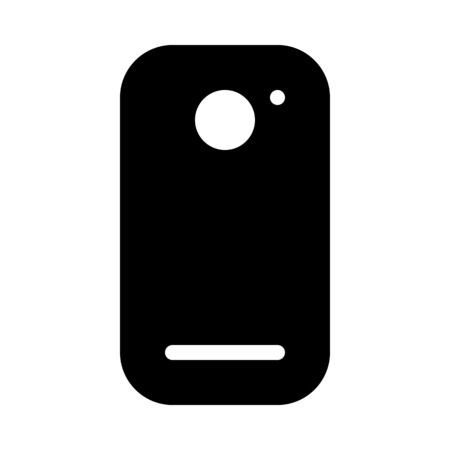 Smartphone Rear Cameraのイラスト素材