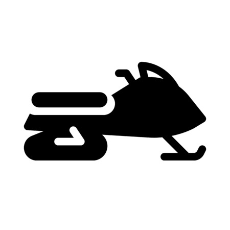 Snowmobileのイラスト素材