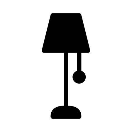 Room Interior Lampのイラスト素材