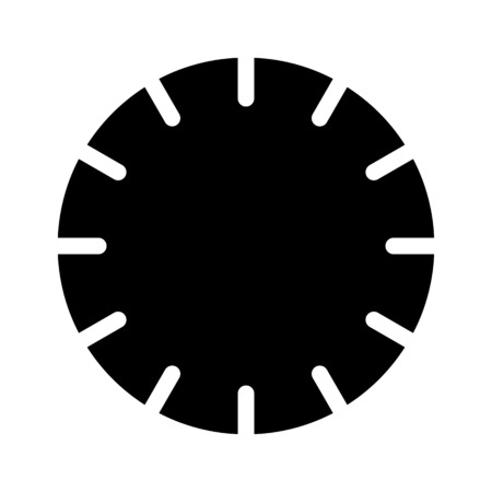 Designer wall clockのイラスト素材