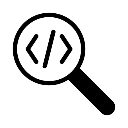 Find or Search Codeのイラスト素材