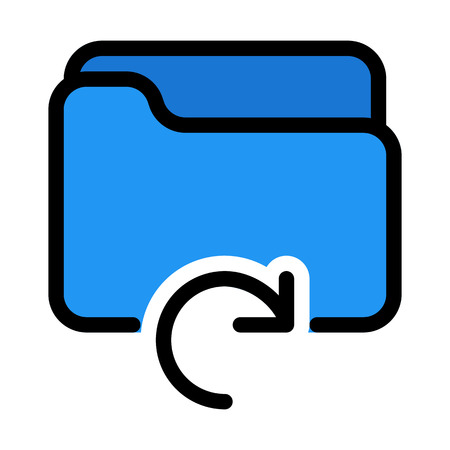 Refresh or Reload Folderのイラスト素材