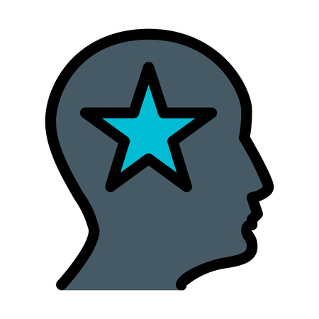 Star in Mindのイラスト素材
