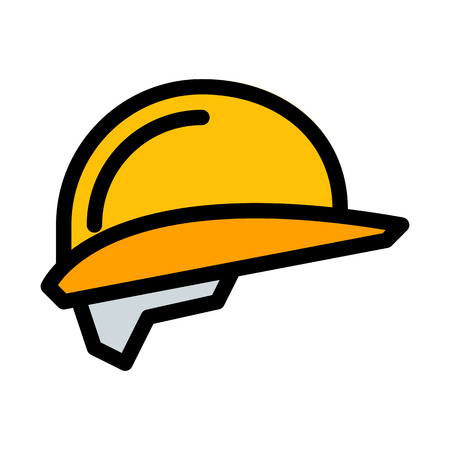 Safety Industrial Helmetのイラスト素材