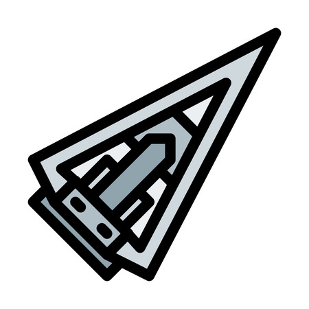 Star Destroyer Planeのイラスト素材