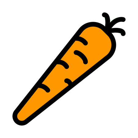 Vitamin Packed Carrotのイラスト素材
