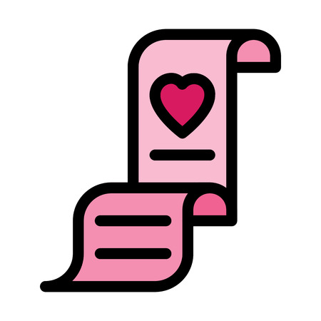 Love Partner Letterのイラスト素材