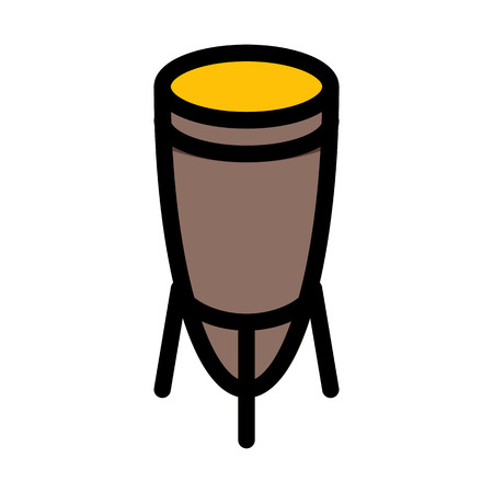 Djembe Goblet Drumのイラスト素材