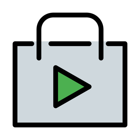 App store with play symbolのイラスト素材