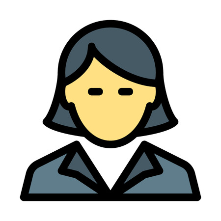 Business Woman Profileのイラスト素材