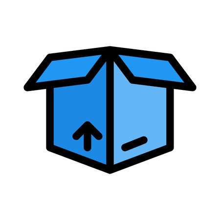 Open box or Unboxingのイラスト素材