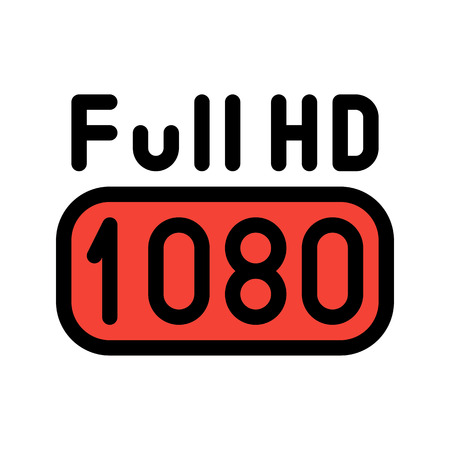 Full High Definitionのイラスト素材