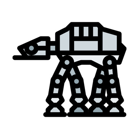 At Walker Robotのイラスト素材