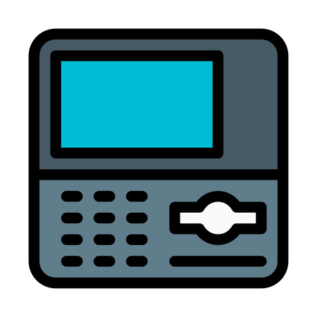 Automatic Teller Machineのイラスト素材