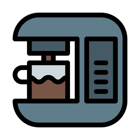 Espresso - Coffee machineのイラスト素材