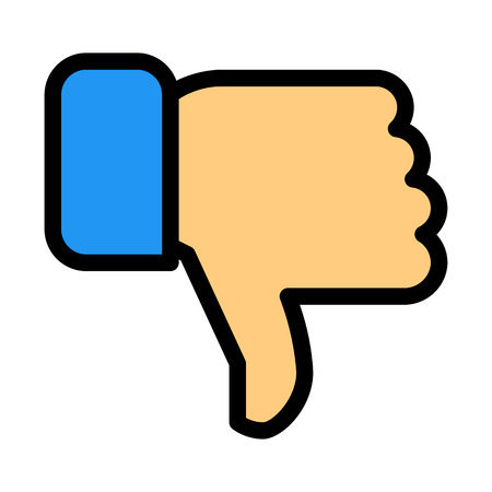 Thumbs Down Gestureのイラスト素材