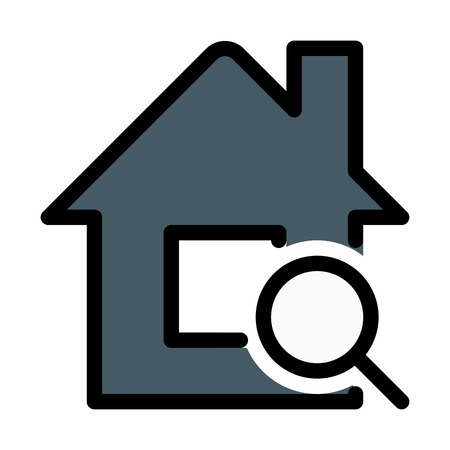 Search House or Propertyのイラスト素材