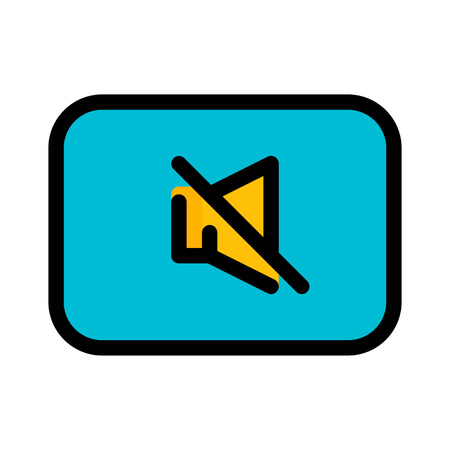 Audio Mute Keyのイラスト素材