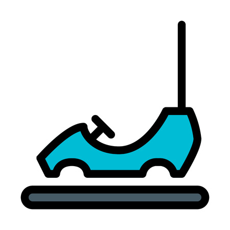 Bumper Car or Dodgemsのイラスト素材