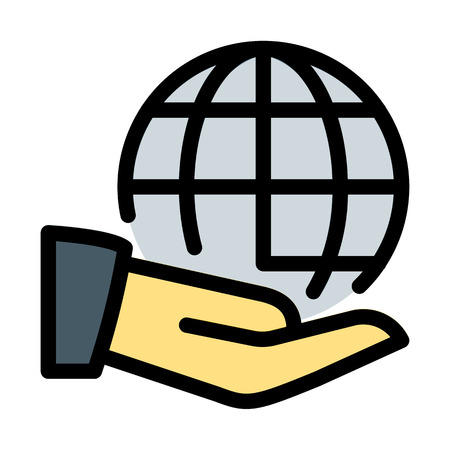 Earth Support or Bio Diversityのイラスト素材