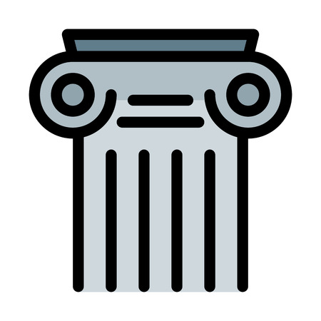 architecture pillar memberのイラスト素材