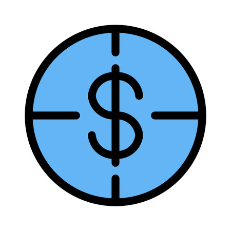 Target Moneyのイラスト素材