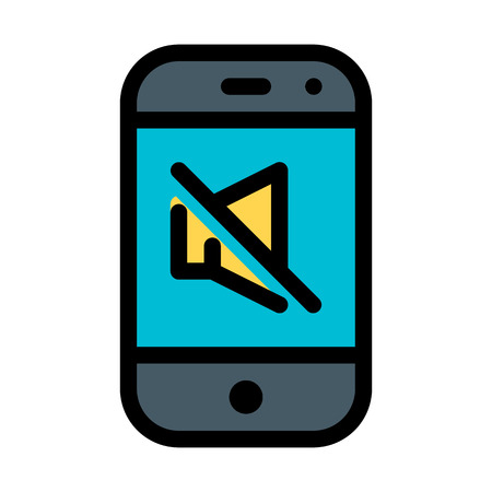 Mobile Phone Muteのイラスト素材