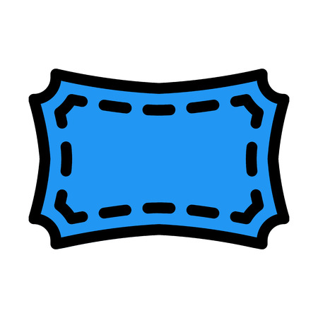 designer dashed frameのイラスト素材