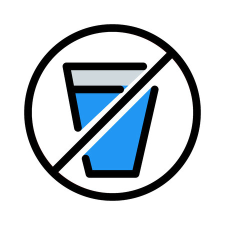 Unclean Water Symbolのイラスト素材
