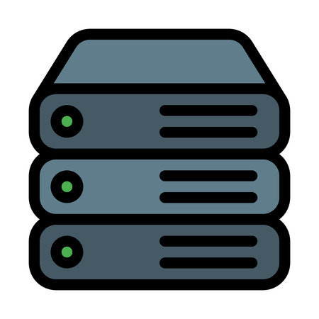 Server Switches Stackのイラスト素材