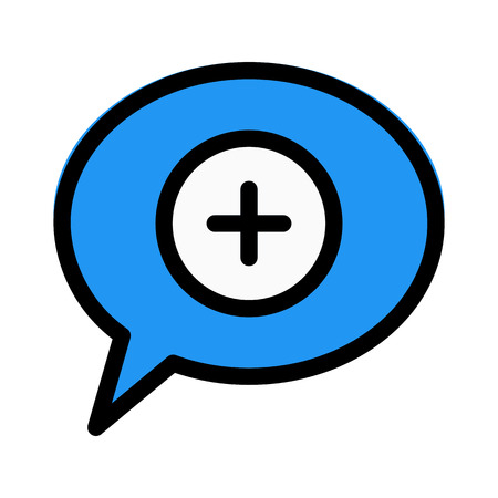 Add or New Conversationのイラスト素材