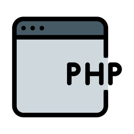 PHP Programming Softwareのイラスト素材
