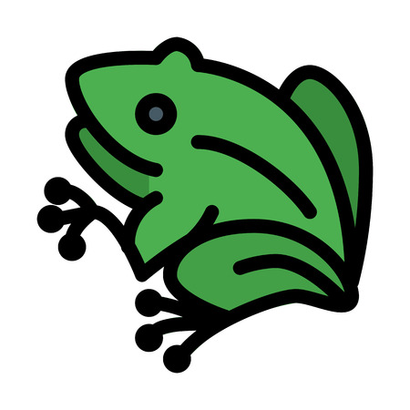 Amphibian Frog or Toadのイラスト素材