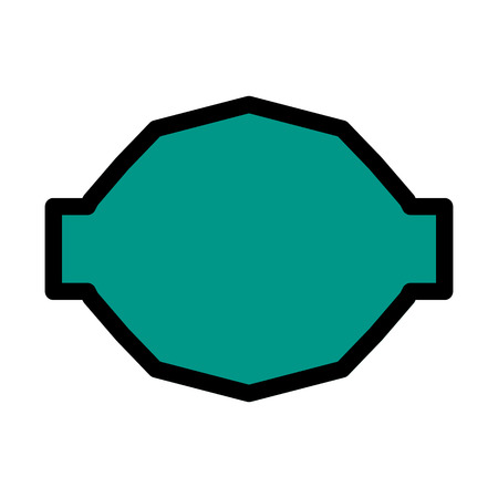 blank outlined frameのイラスト素材