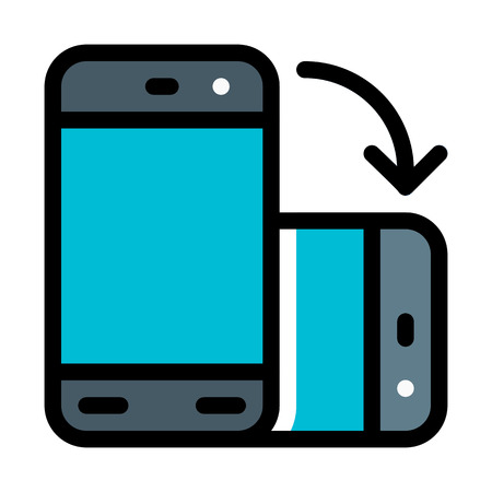 Screen Rotationのイラスト素材