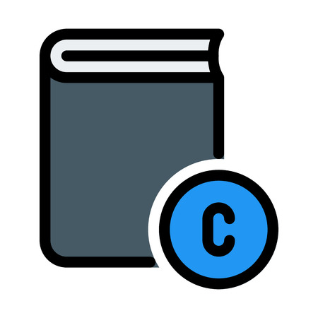 Book Copyright Contentのイラスト素材