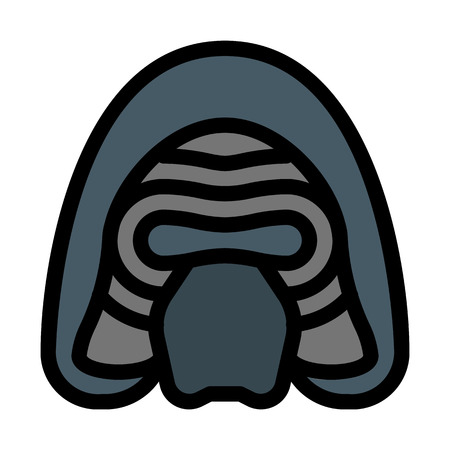 Horror Face Robotのイラスト素材