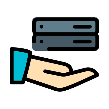 Server Hardware Protectionのイラスト素材