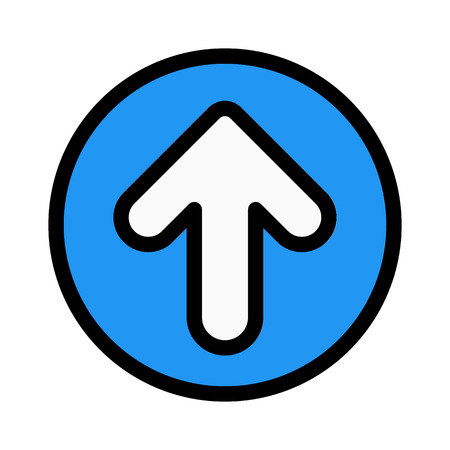 Up Arrow Directionのイラスト素材