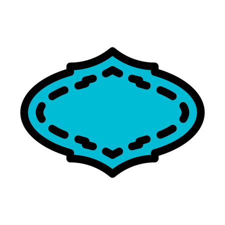 classic pattern frameのイラスト素材