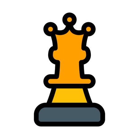 Queen Chess Pieceのイラスト素材