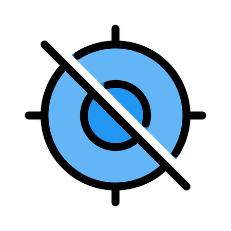 No or Offine GPSのイラスト素材