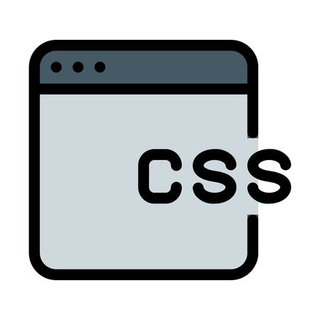 CSS Programming Softwareのイラスト素材