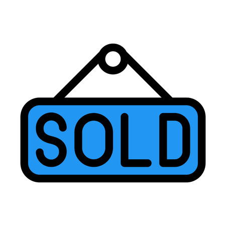 Property Sold Noticeのイラスト素材