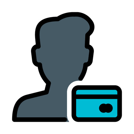 Atm Card Userのイラスト素材