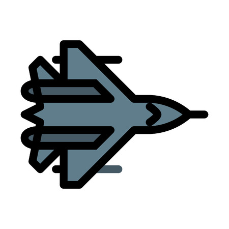 Fighter Jet Planeのイラスト素材